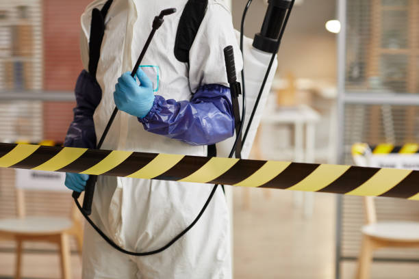 Professional Biohazard Cleanup technician working in Eureka, IL